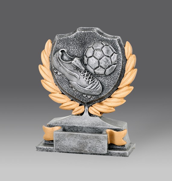 statuetka FG155 piłka nożna, h.12 puchary statuetki medale