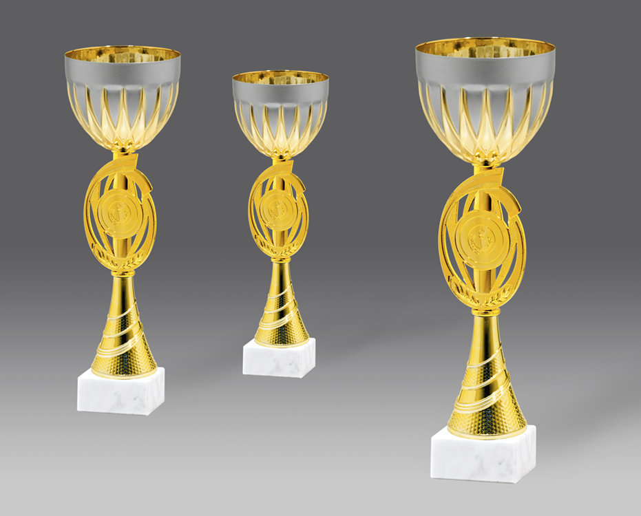 Puchar G26366 3, &oslash;12, h.38 (produkt niedost�pny) puchary statuetki medale