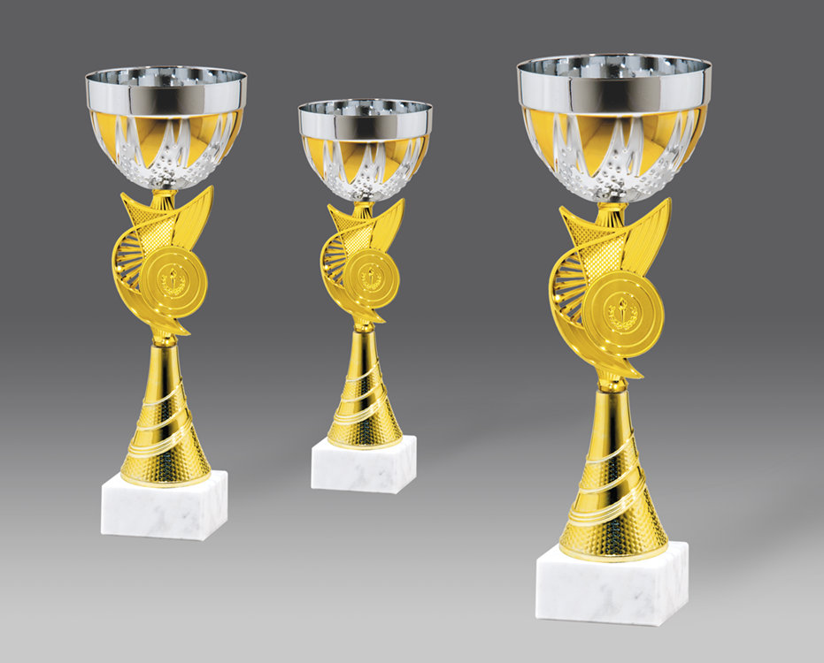 Puchar G26392 3, &oslash;14, h.37 (produkt niedost�pny) puchary statuetki medale