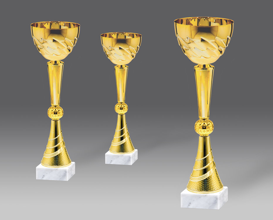 Puchar G26396 3, &oslash;14, h.41 (produkt niedost�pny) puchary statuetki medale