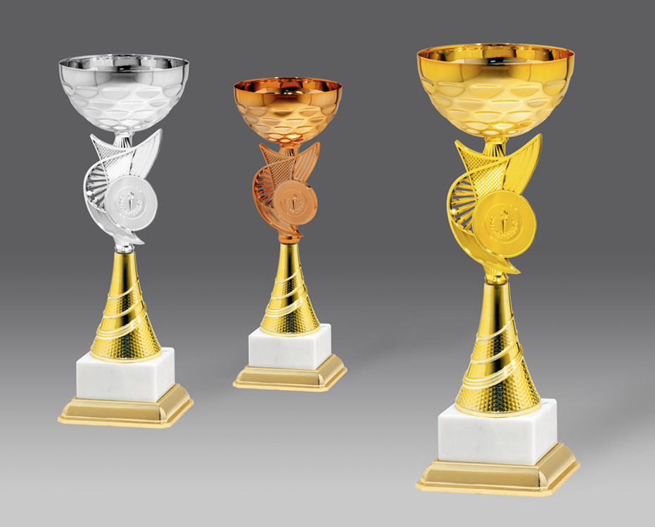 Puchar G26558 3, &oslash;12, h.34 (produkt niedost�pny) puchary statuetki medale