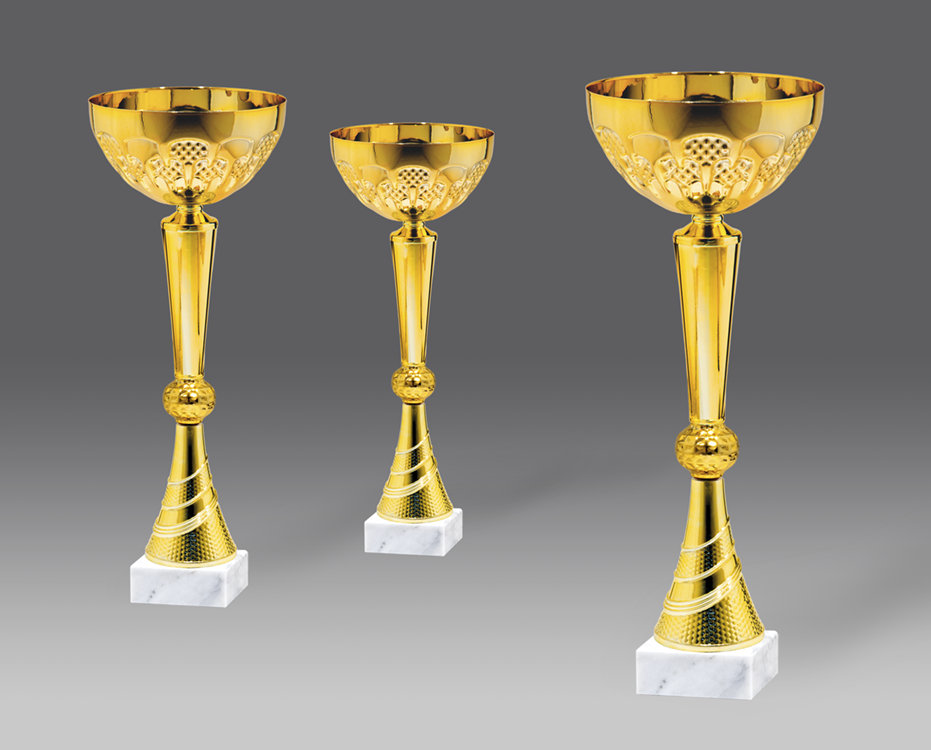 Puchar G26594 3, &oslash;14, h.38 (produkt niedost�pny) puchary statuetki medale