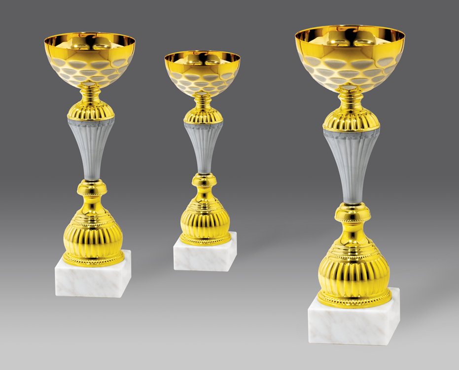 Puchar G26642 3, &oslash;14, h.35 (produkt niedost�pny) puchary statuetki medale