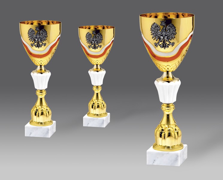 Puchar G39177 3, ø14, h.40 (produkt niedostępny) puchary statuetki medale