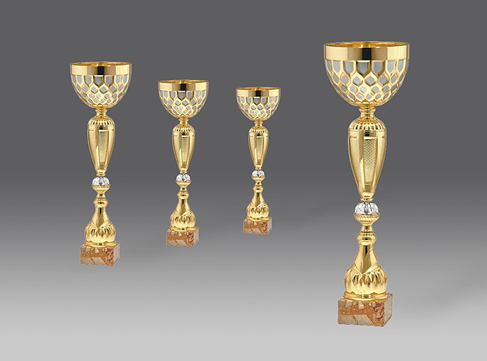 puchar G9281 4, ø14, h.46 (produkt niedostępny) puchary statuetki medale