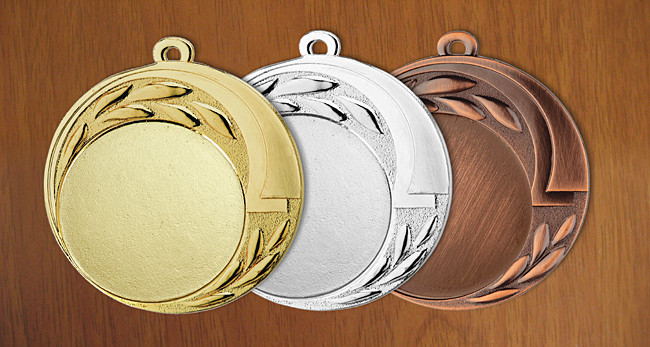 medal 70 mm na wklejk 50 mm - brzowy (produkt niedostpny) (stara kolekcja) puchary statuetki medale