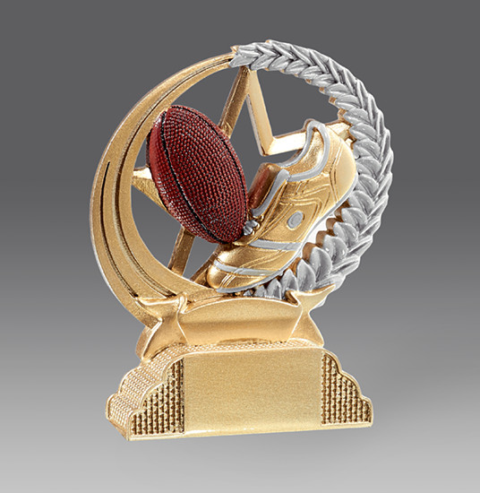 statuetka rugby, h.13 (produkt niedostpny) (stara kolekcja) puchary statuetki medale