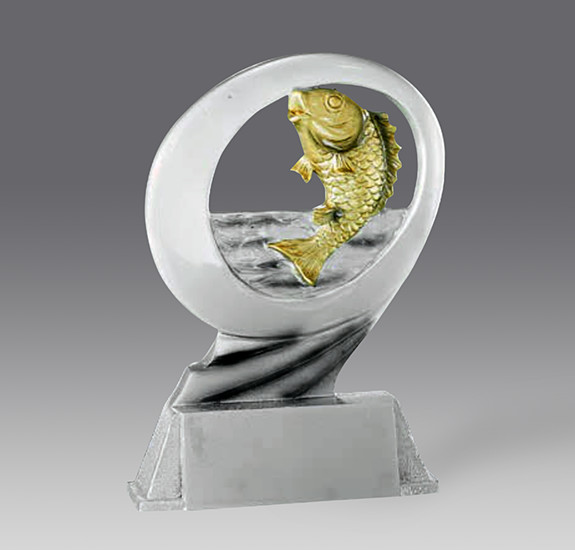 statuetka wędkarstwo, h.17 (produkt niedostępny) puchary statuetki medale