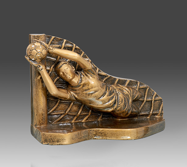 statuetka bramkarz, szer.18, h.13 (produkt niedostpny) (stara kolekcja) puchary statuetki medale