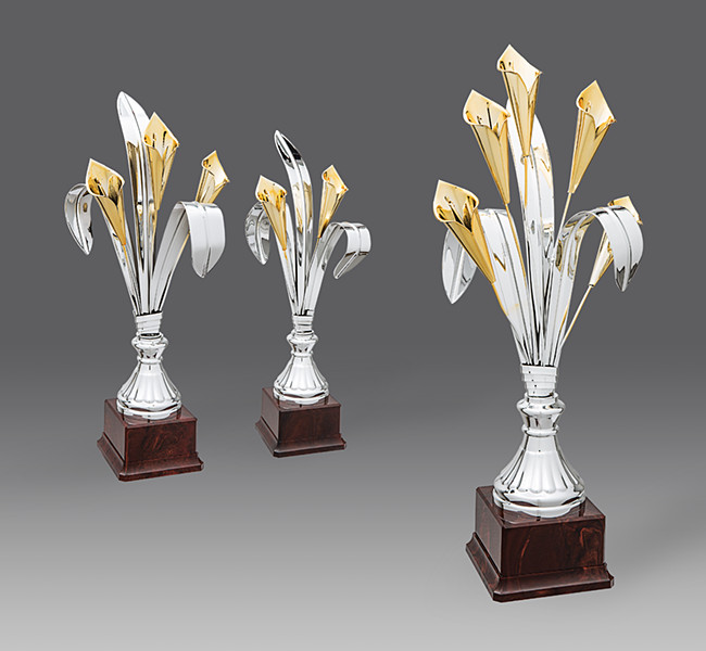 Statuetka SO 6227 3, &oslash;20, h.47 (produkt niedost�pny) puchary statuetki medale