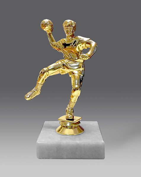 statuetka piłka ręczna, h.17 (produkt niedostępny) puchary statuetki medale